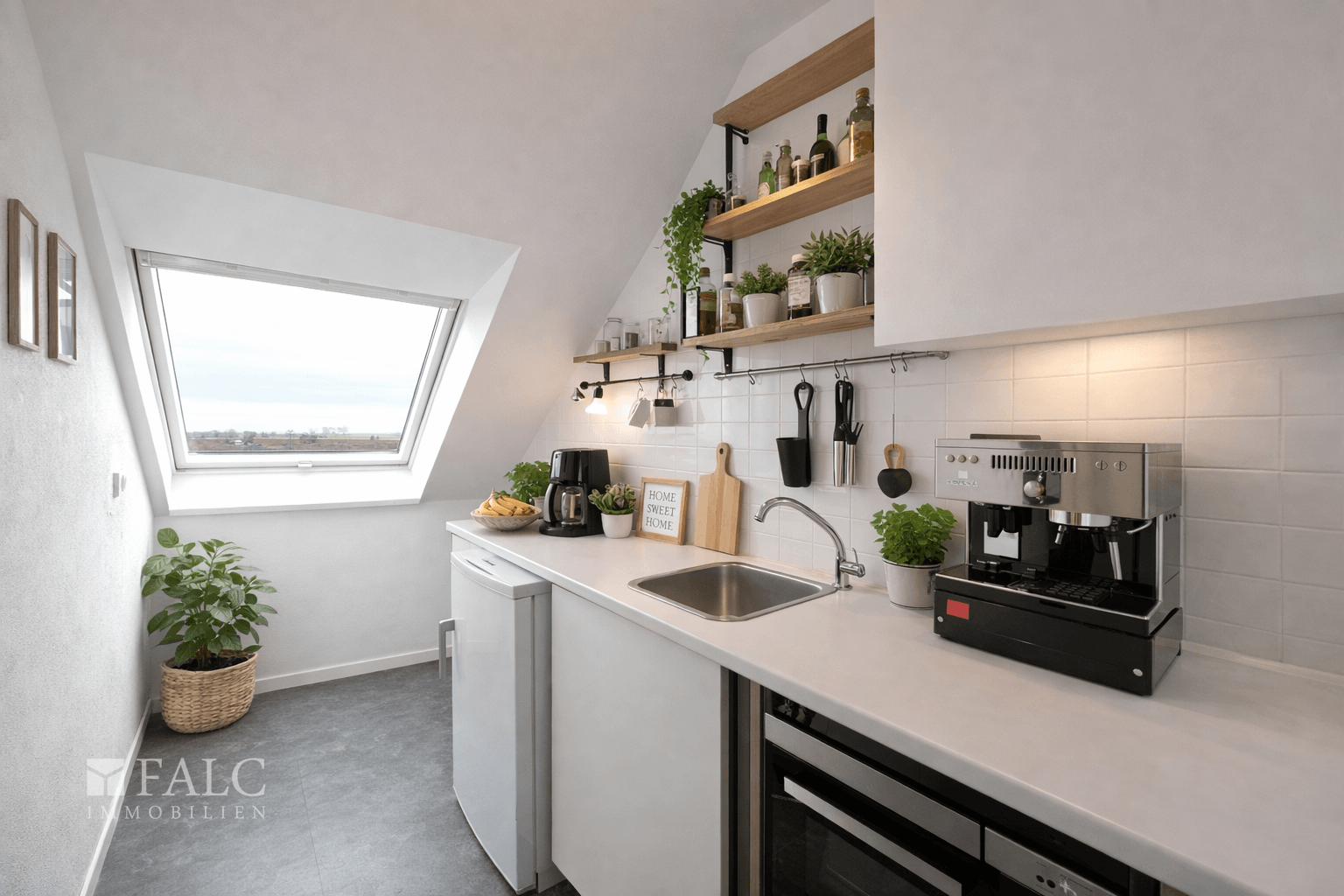 Einrichtungsbeispiel Küche - KI bearbeitet